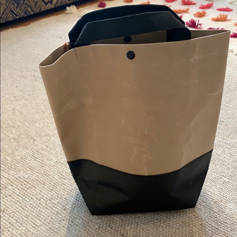 Lululemon reusable tote bag, brown